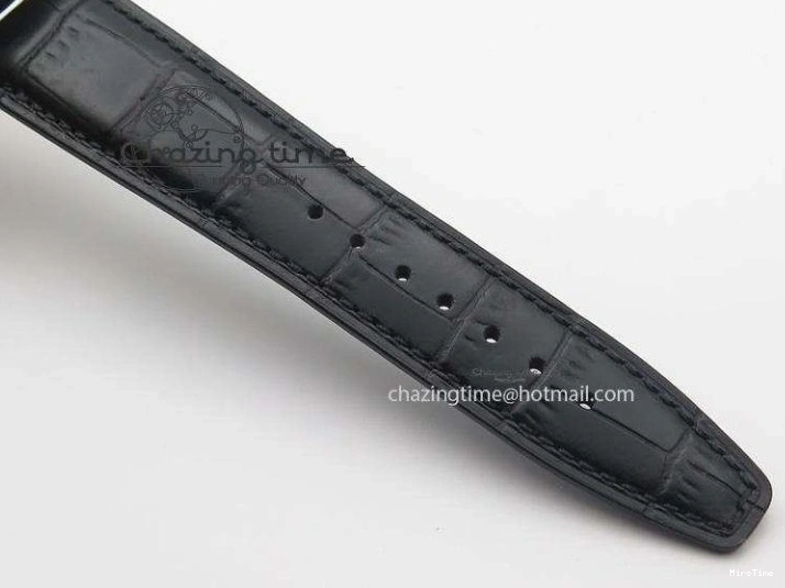 MIROTIME 0507 Ingeniuer St.Laurens SS Black Dial MKF 1:1 V2 Best Edition On Black Leather Strap A Functional 7351